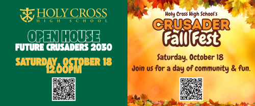 Holy Cross Crusader Fall Fest and Open House