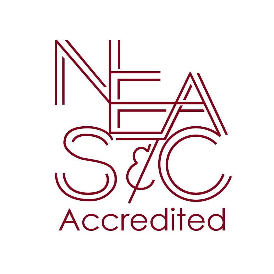 Proudly Accredited by the New England Association of Schools and Colleges